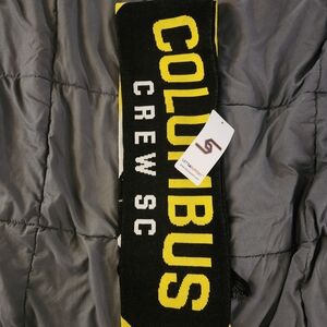 Columbus Crew SC Black & Yellow Soccer Scarf